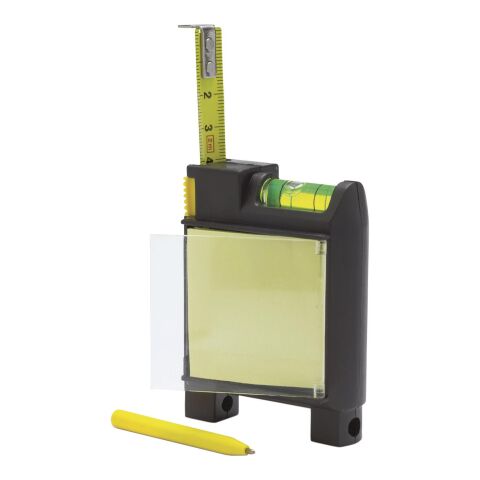 Måttband (2m) med vattenpass Svart | Inget reklamtryck | Inte tillgängligt | Inte tillgängligt