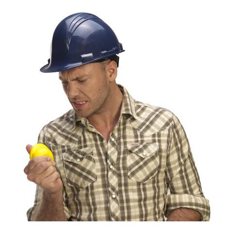 Antistressfigur, bygghjälm Gul | Inget reklamtryck | Inte tillgängligt | Inte tillgängligt