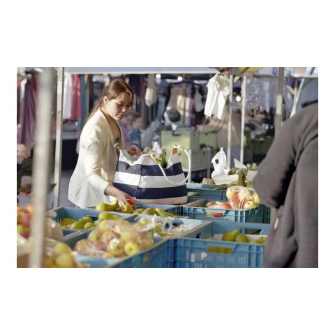 Resväska i polyester (300D) Blå/Vit | Inget reklamtryck | Inte tillgängligt | Inte tillgängligt