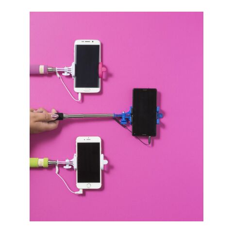 Selfiepinne med EVA-handtag, limegrön | Inget reklamtryck | Inte tillgängligt | Inte tillgängligt