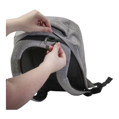 Anti-stöld ryggsäck i polyester (600D) Blå | Inget reklamtryck | Inte tillgängligt | Inte tillgängligt