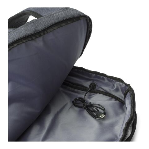 Ryggsäck i PVC med anti-stöld ficka Svart | Inget reklamtryck | Inte tillgängligt | Inte tillgängligt