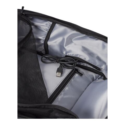 Fjädrande ryggsäck i PU Svart | Inget reklamtryck | Inte tillgängligt | Inte tillgängligt