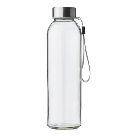 Glasflaska (500 ml) med fodral i neopren Grå | Inget reklamtryck | Inte tillgängligt | Inte tillgängligt