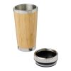 Bambus 450 ml behållare med bambu yttre Standard | Brun | Inget reklamtryck | Inte tillgängligt | Inte tillgängligt