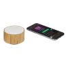 Cosmos Bluetooth® -högtalare i bambu Standard | Natur-Vit | Inget reklamtryck | Inte tillgängligt | Inte tillgängligt