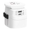 SKROSS® PRO Light USB AC30PD världsadapter vit