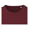 Nanaimo kortärmad T-shirt dam Djup vinröd | XXS