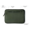 VINGA Baltimore laptop case 12-14" grön | Inget reklamtryck | Inte tillgängligt | Inte tillgängligt
