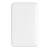 5.000 mAh powerbank i fickformat med integrerade kablar vit | Inget reklamtryck | Inte tillgängligt | Inte tillgängligt