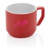 Keramikmugg modern röd | Inget reklamtryck | Inte tillgängligt | Inte tillgängligt