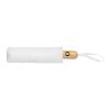 21" Impact AWARE™ RPET 190T auto open/close paraply m. bambu vit | Inget reklamtryck | Inte tillgängligt | Inte tillgängligt