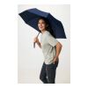 Kaycey 21” AWARE™ RPET Acacia trä mini paraply auto open marinblå | Inget reklamtryck | Inte tillgängligt | Inte tillgängligt