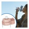 BRITA VITAL vattenfilterflaska inkl. 2 filter, 600 ml rosa