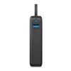 Anker Nano powerbank 30W, inbyggd USB-C kabel svart
