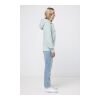 Iqoniq Trivor microfleece hoodie i återvunnen polyester Iceberg green | XL