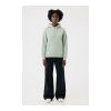 IQONIQ Joshua hoodie i återvunnen bomull Iceberg green | XL