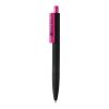 X3 svart smooth touchpenna rosa-svart | Inget reklamtryck | Inte tillgängligt | Inte tillgängligt