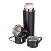 Stainless steel double walled bottle set (420 ml) Herbert Svart | Inget reklamtryck | Inte tillgängligt | Inte tillgängligt