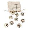 Natural wooden tic-tac-toe game Waltraud beige | Inget reklamtryck | Inte tillgängligt | Inte tillgängligt