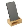 Bamboo phone stand Albert Brun | Inget reklamtryck | Inte tillgängligt | Inte tillgängligt