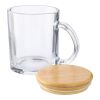 Recycled glass drinking mug 300 ml Ashley Transparent | Inget reklamtryck | Inte tillgängligt | Inte tillgängligt