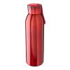 Stainless steel single-walled drinking bottle 650 ml Cindy Vit | Inget reklamtryck | Inte tillgängligt | Inte tillgängligt