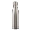 Recycled stainless steel double-walled flask 500 ml Clifford grå | Inget reklamtryck | Inte tillgängligt | Inte tillgängligt