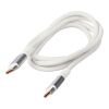 Nylon charging cable Jacob Svart | Inget reklamtryck | Inte tillgängligt | Inte tillgängligt
