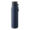 Recycled stainless steel drinking bottle (600 ml) Cassian Vit | Inget reklamtryck | Inte tillgängligt | Inte tillgängligt