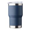 Recycled stainless steel double-walled travel mug (350 ml) Ayen Blå | Inget reklamtryck | Inte tillgängligt | Inte tillgängligt
