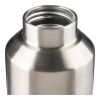 Recycled stainless steel double-walled drinking bottle (600 ml) Esen Vit | Inget reklamtryck | Inte tillgängligt | Inte tillgängligt