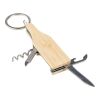 Bamboo multitool keychain Inaya Brun | Inget reklamtryck