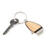 Zinc alloy keychain Aria Brun | Inget reklamtryck