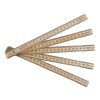 Birchwood foldable ruler Ezio Brun | Inget reklamtryck