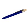 Recycled aluminium lacquered push ballpen Maren Svart