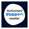 Dopper Steel 800 ml silver/vit | Inget reklamtryck | Inte tillgängligt | Inte tillgängligt