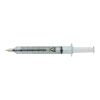 Recycled ABS syringe shaped ballpen Dr. David Transparent