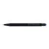 Recycled aluminium rubberized ballpen Formentera Guld
