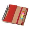 Recycled paper notebook Angela Ljusgrön