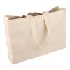 Oeko-Tex cotton (220 gsm) shopping bag Imogen beige