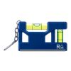 Recycled ABS spirit level keychain Indira Vit