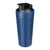 Recycled stainless steel single-walled drinking bottle (750 ml) Orla Koboltblå