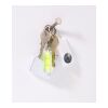Mini vattenpass med nyckelring Transparent