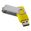 USB-minne (16 GB) med twist-funktion Svart/Silver | Inget reklamtryck | Inte tillgängligt | Inte tillgängligt
