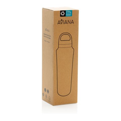 Aviana™ Rowan RCS återvunnen vattenflaska 740 ML vit | Inget reklamtryck | Inte tillgängligt | Inte tillgängligt