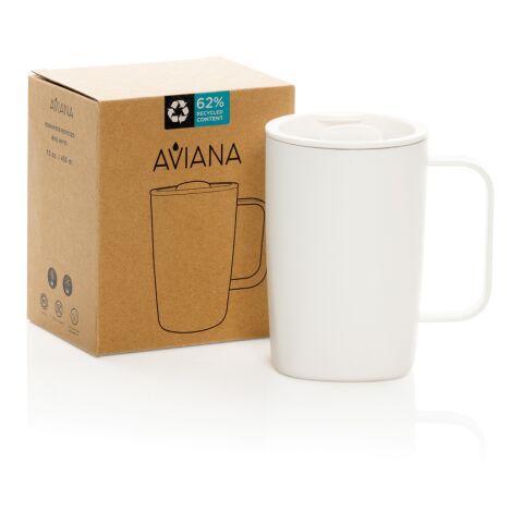 Aviana™ Rowan RCS mugg 450 ML vit | Inget reklamtryck | Inte tillgängligt | Inte tillgängligt
