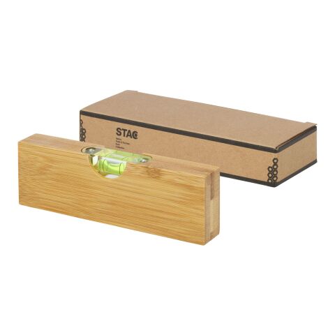 Flush vattenpass med flasköppnare av bambu Standard | Natur | Inget reklamtryck | Inte tillgängligt | Inte tillgängligt