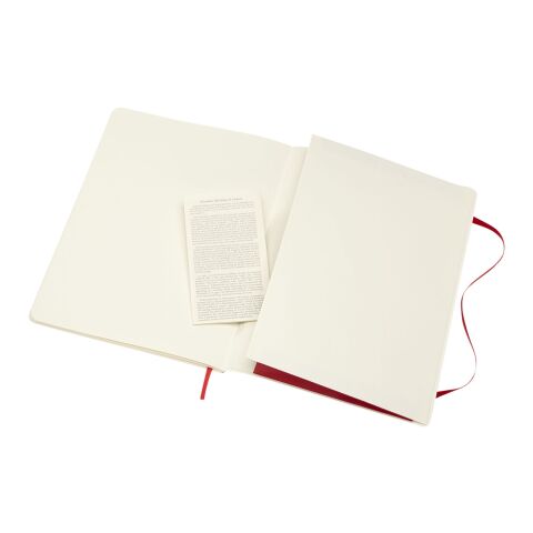 Classic XL av anteckningsbok med mjukt omslag – blankt papper Standard | Scarlet röd | Inget reklamtryck | Inte tillgängligt | Inte tillgängligt