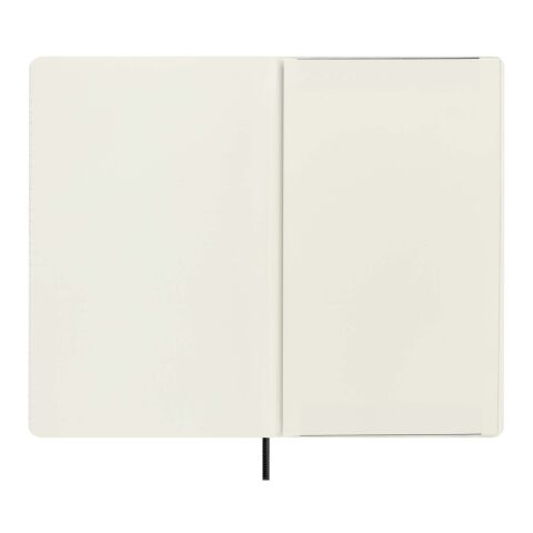 Moleskine 100% VEGEA® Boa L anteckningsbok med mjukt omslag – linjerad Svart